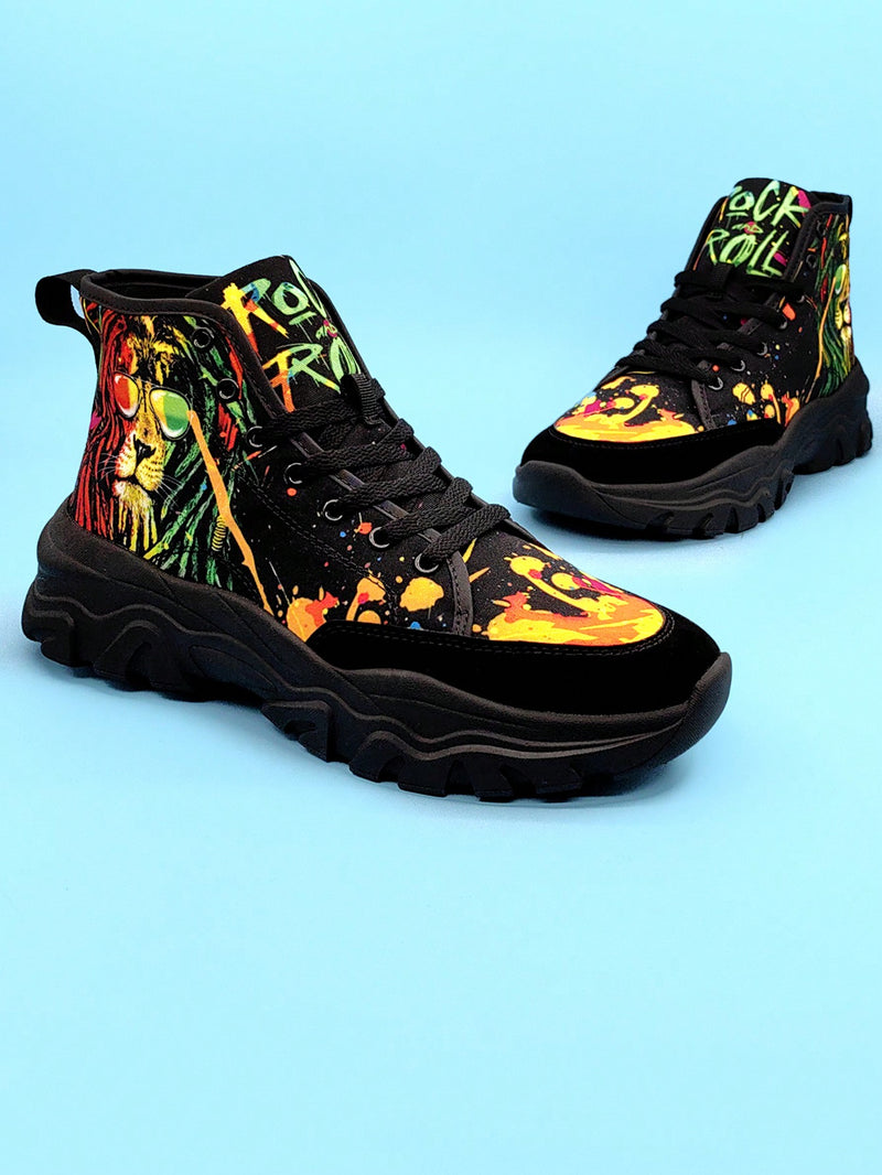 Tênis Cano Alto Reggae Edition