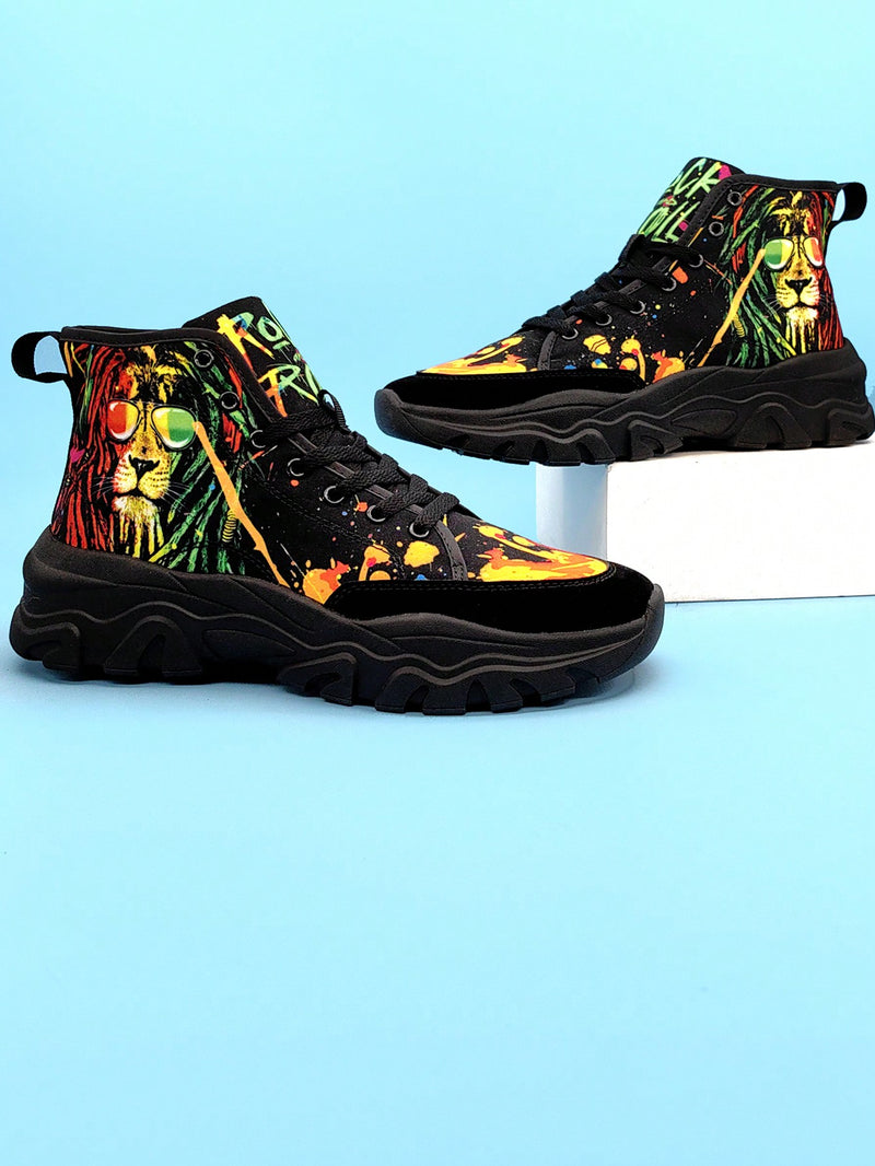 Tênis Cano Alto Reggae Edition