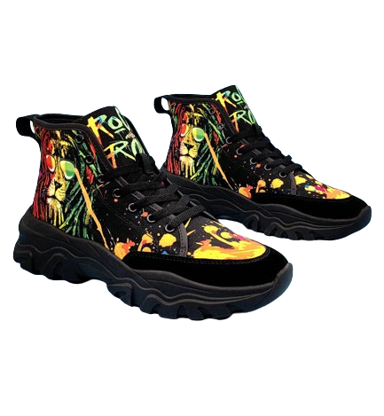 Tênis Cano Alto Reggae Edition