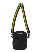 Shoulder Bag Pega A Visão Preta Alça Reggae