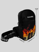 Shoulder Bag Pega A Visão Fogo Dollar Alça Preta