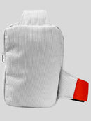 Shoulder Bag Pega A Visão Branca Alça Laranja