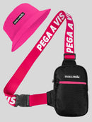 KIT Shoulder Bag + Bucket Pega A Visão Rosa