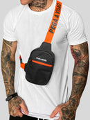 KIT Shoulder Bag Pega A Visão Preto Laranja + Bucket Pega A Visão Branco