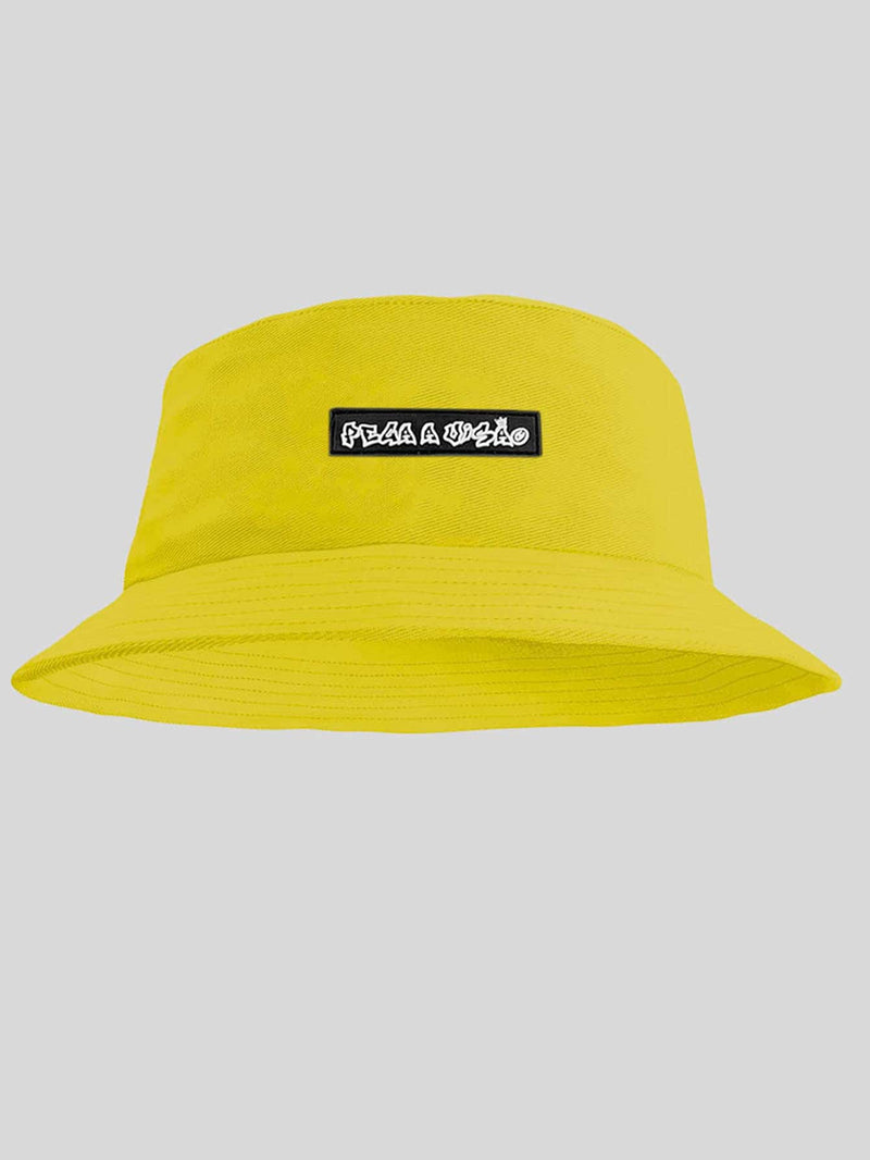 KIT Shoulder Bag Pega A Visão Preto + Bucket Pega A Visão Amarelo