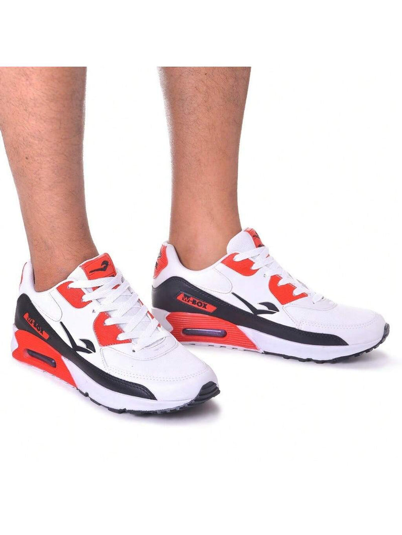 Tênis W-Box Sport 90 Branco Vermelho