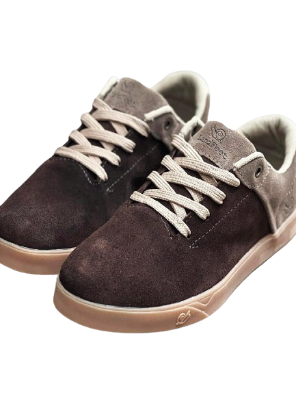 Tênis LandFeet Couro Marrom Skate