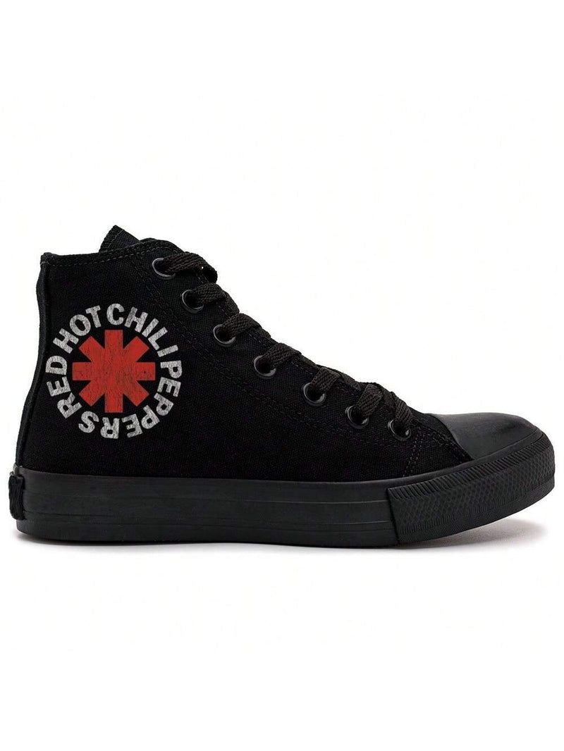Tênis All Star Rock Red Hot Chili Peppers Cano Alto