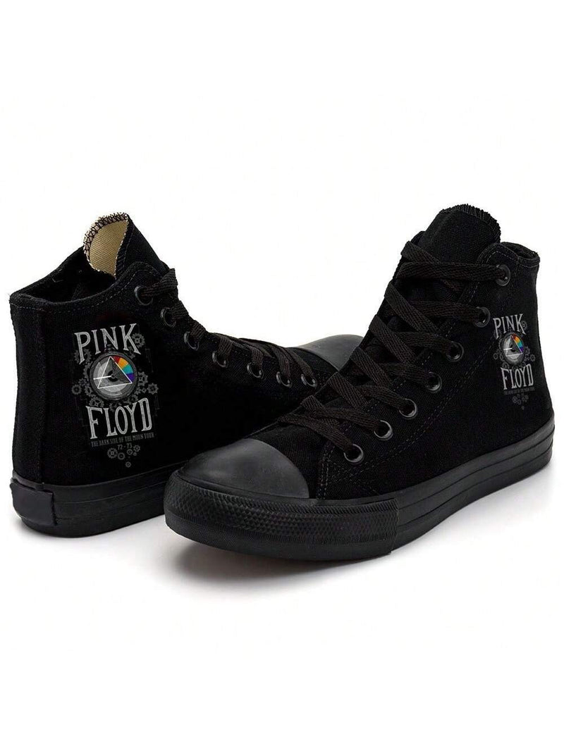 Tênis All Star Rock Pink Floyd Cano Alto