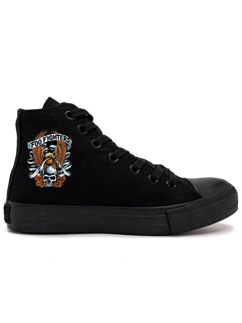 Tênis All Star Rock Foo Fighters Cano Alto