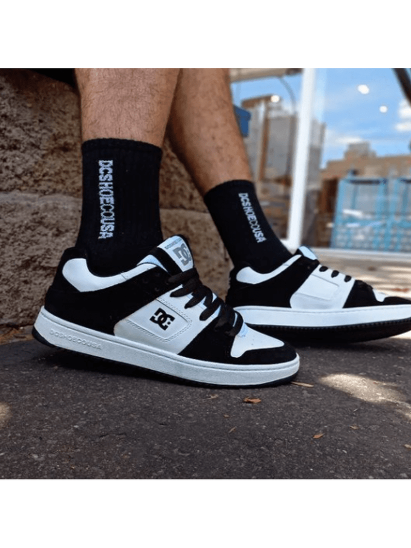 Tênis DC Shoes Anvil TX Preto Branco
