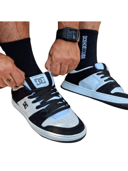 Tênis DC Shoes Anvil TX Preto Branco