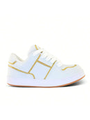 Tênis Qix Ventura Cup Sole Series - Branco Dourado