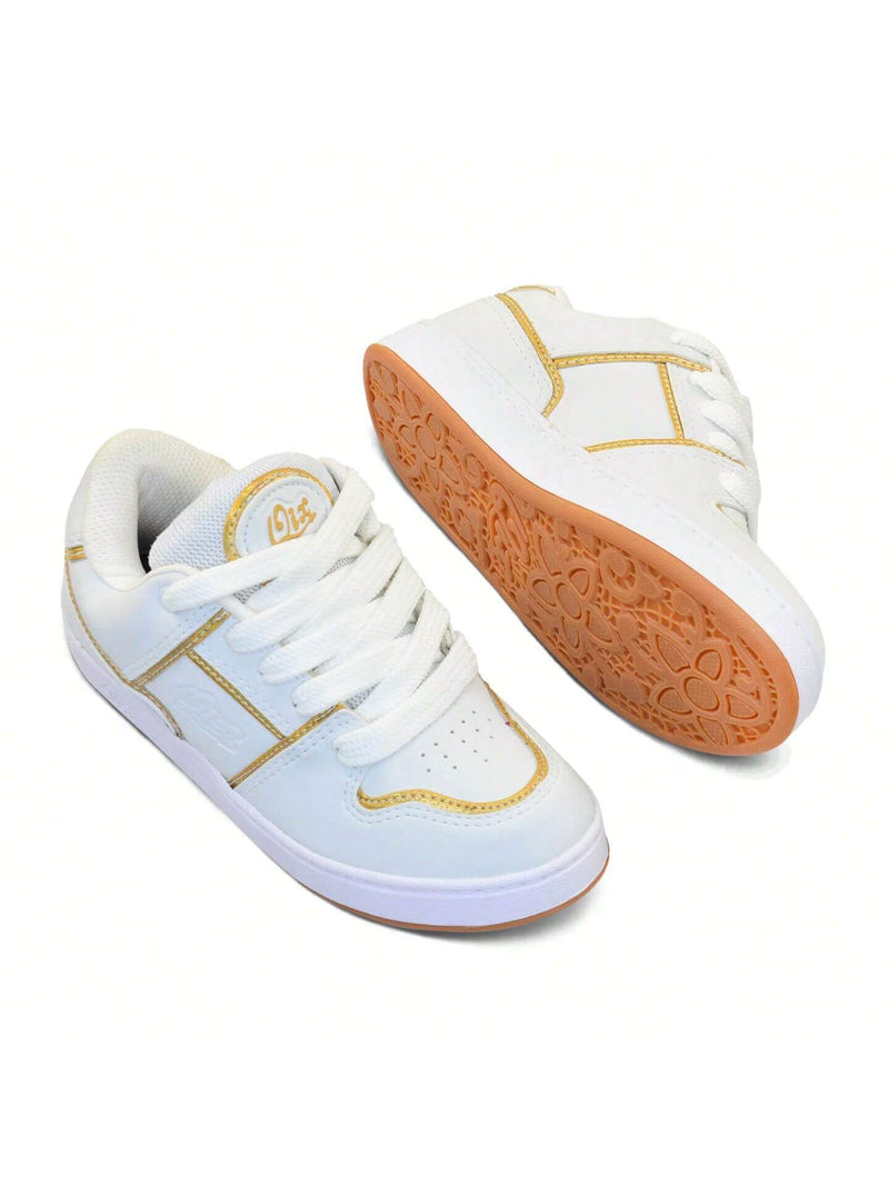 Tênis Qix Ventura Cup Sole Series - Branco Dourado