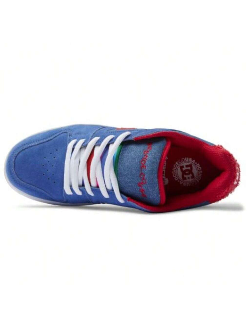 Tênis DC Shoes Zoom Azul Vermelho