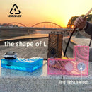 NARGUILE C/ LED CRUSHER L SHAPED - 3 Modelos