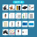 KIT DE TATUAGEM COMPLETO P/ INICIANTES JOANSPRING SET A