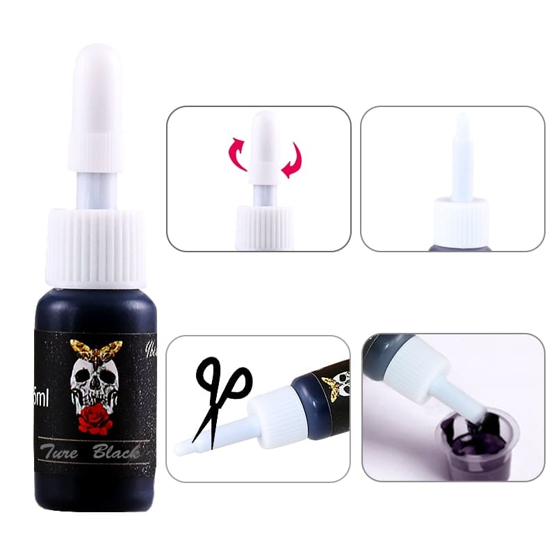 Tinta Skull Mixing Ink Natural 54 Unidades - SUPER PROMOÇÃO DE ATACADO