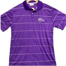 Camisa Polo Lacoste Ed. Limitada 90 Anos - Branco/Cinza/Vermelho/Roxo