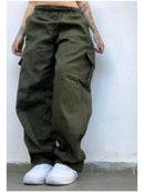 Calça Cargo Supper Sarja - Verde Militar