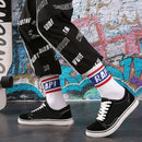 Meias Longas Hip Hop RAP Branco Preto