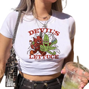 CAMISETA FEMININA DEVIL'S LETTUCE