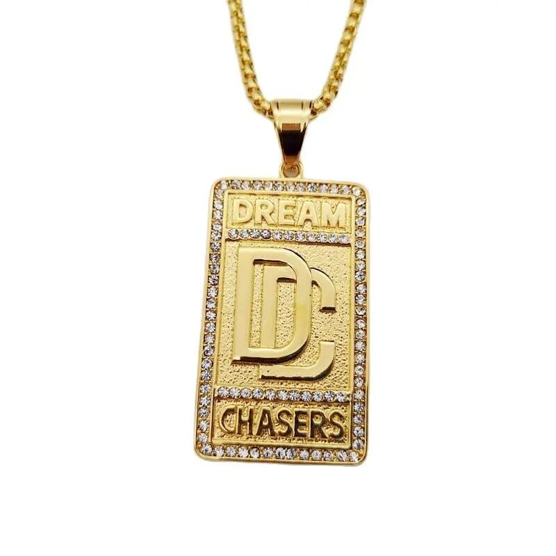 COLAR DREAM DC CHASERS FULL HIP HOP 316L - 7 Modelos