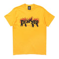 CAMISETA THRASHER CORVUS Preto/Amarelo/Branco