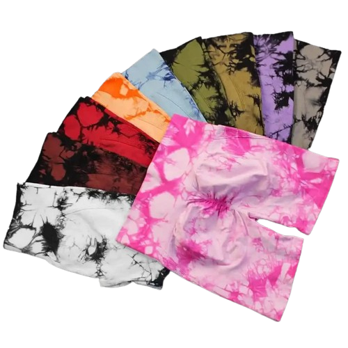 SHORT YOGA SEAMLESS TIE DYE - 24 Modelos