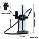 NARGUILE GRAVIDADE HOOKAH 360ª TUBO DE VIDRO 39cm - 8 Modelos