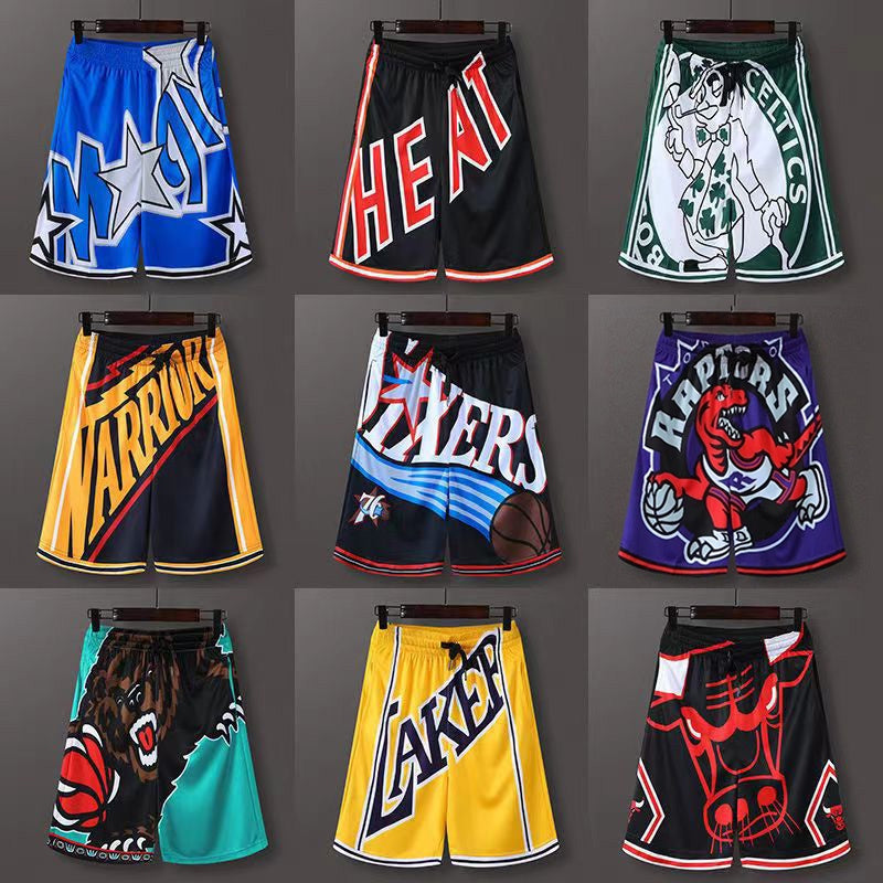 Calção Retrô Golden State Warriors NBA