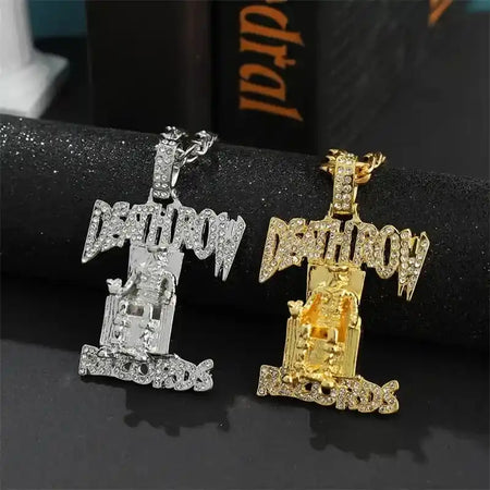 COLAR DEATH ROW RECORDS DR DRE e SUGE KNIGHT
